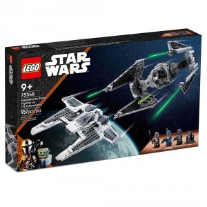 Lego Star Wars Mandalorian Fang Fighter Vs. Tie Interceptor